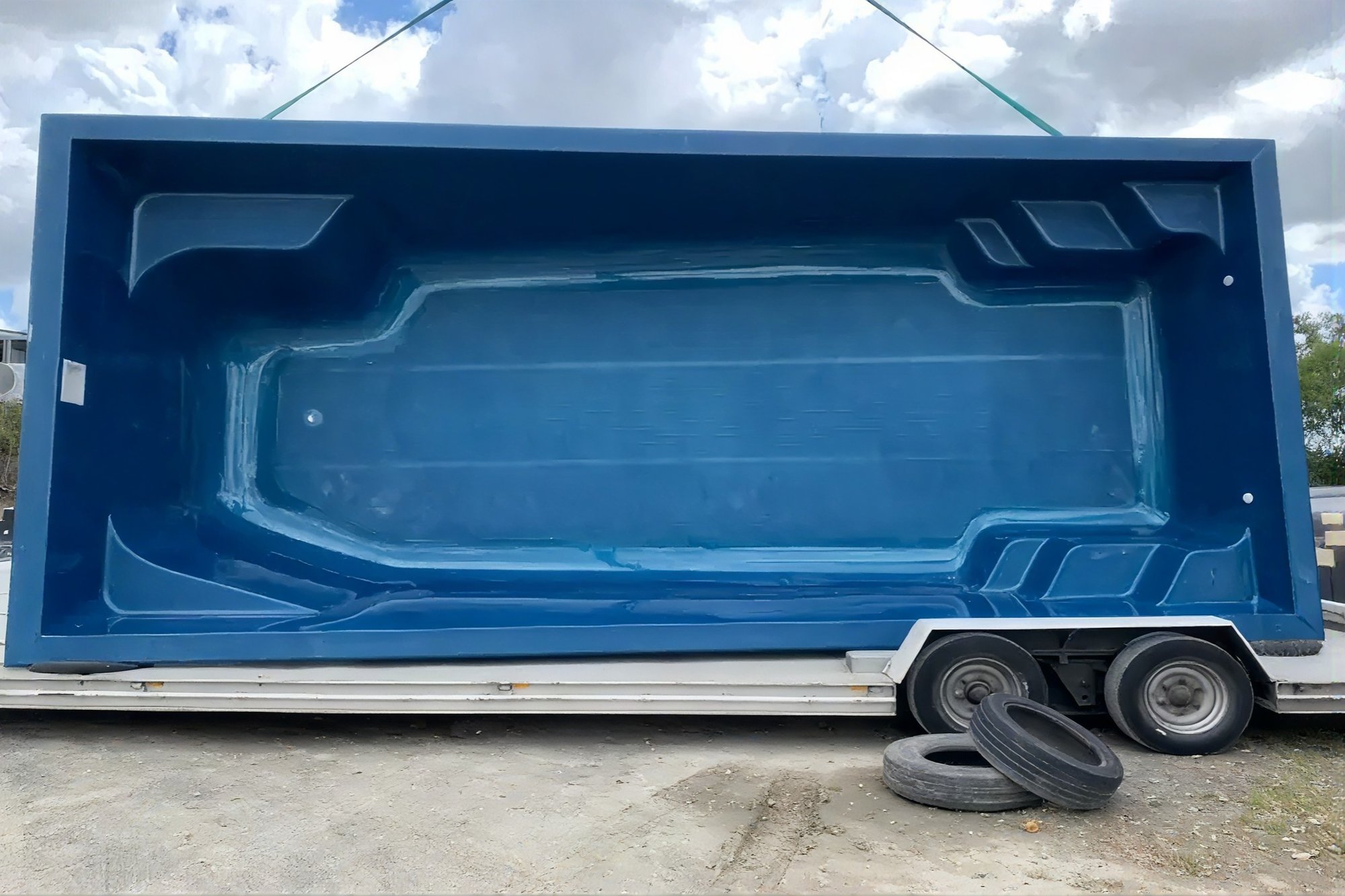 DIY Above Ground Fibreglass Pool