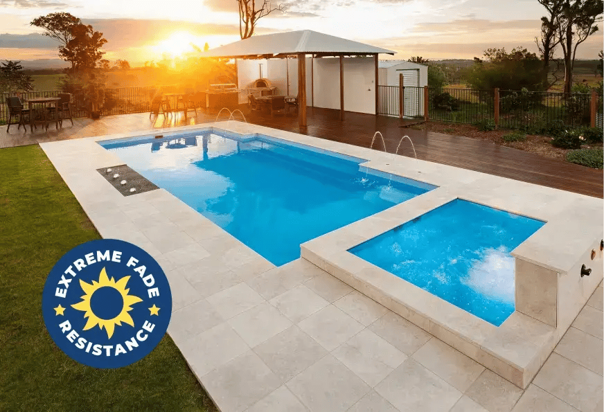 Broome Pool Feature 4 - Extreme UV and Chemical Resistant Gelcoat