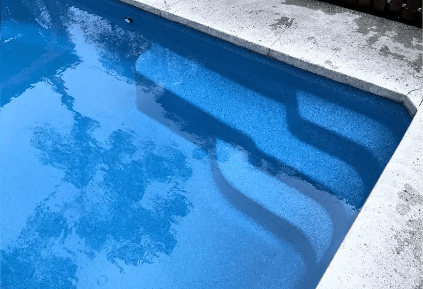 Byron Pool Feature 2 - Bench Seat, Step, Chill Zone