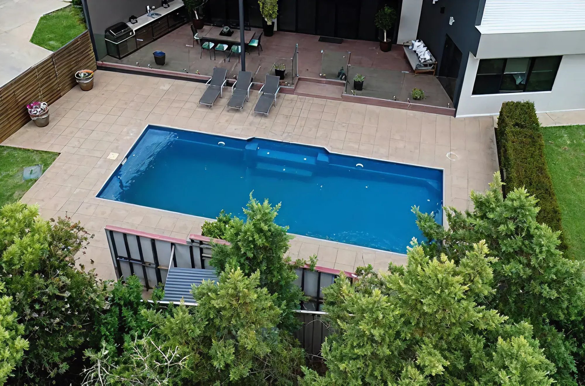 Fibreglass Above Ground Pool