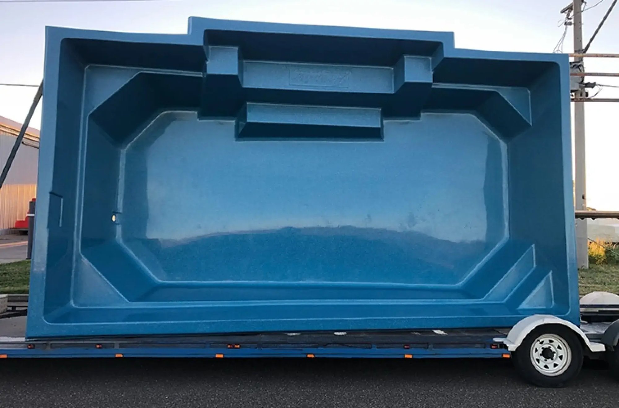 Fibreglass Above Ground Pool