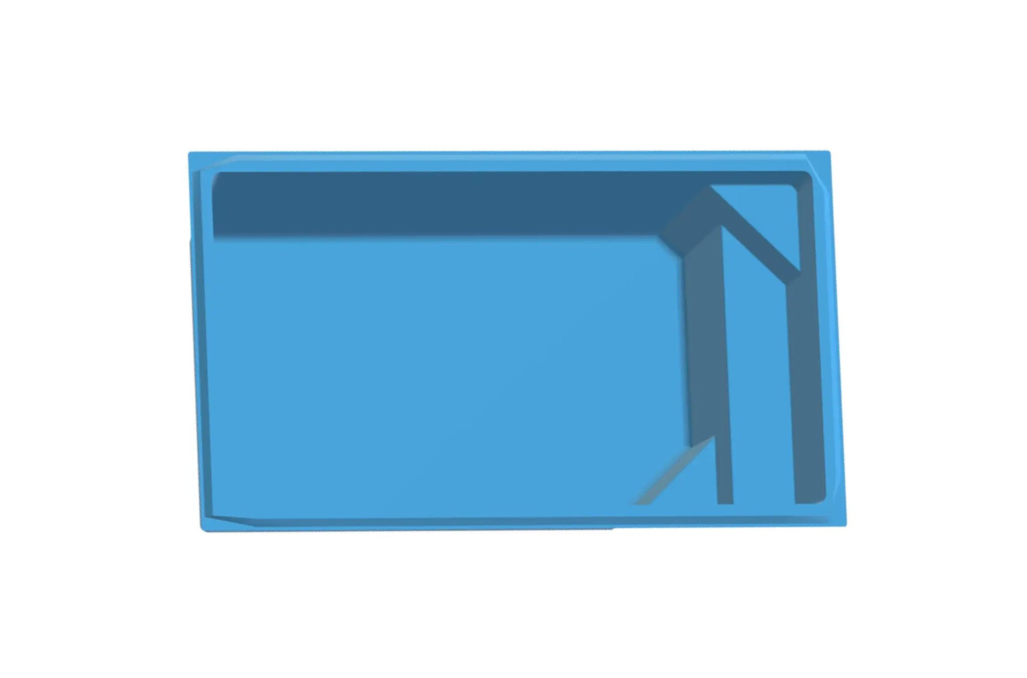 Fibreglass Above Ground Pool Flat Bottom