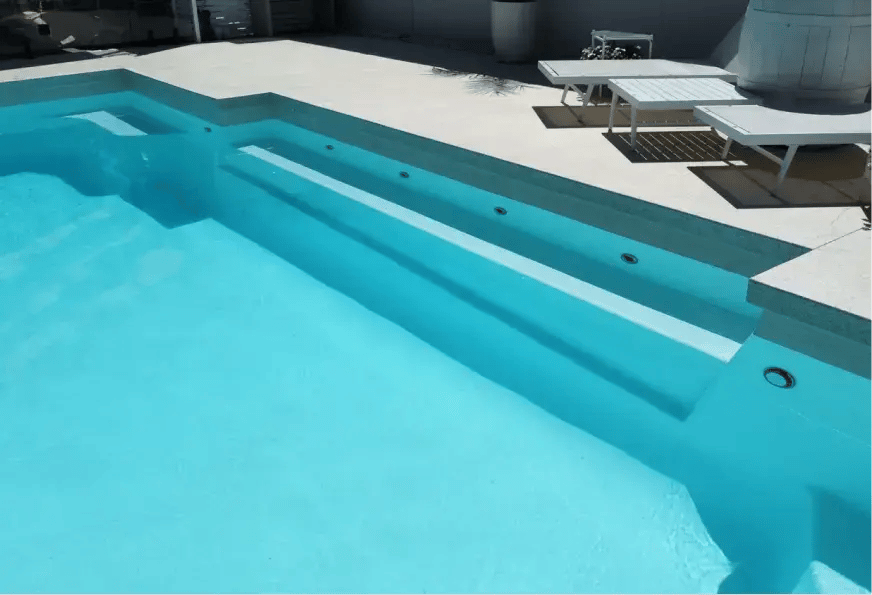Daintree Pool Feature 2 - Pool Feature - Side Bench