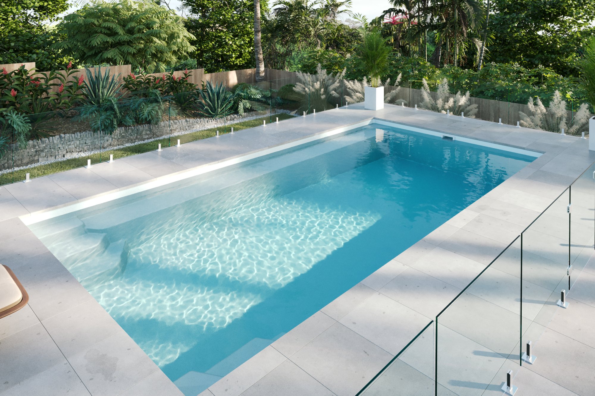 Fibreglass Above Ground Pool 