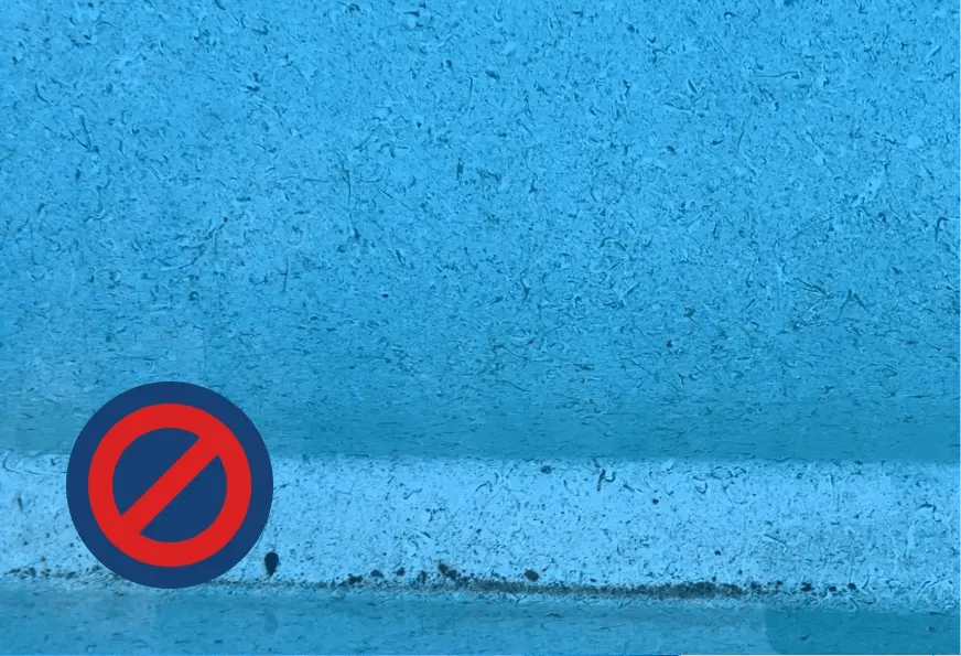 Hayman Pool Feature 1 - No Dirt-Trapping “Safety” Ledges