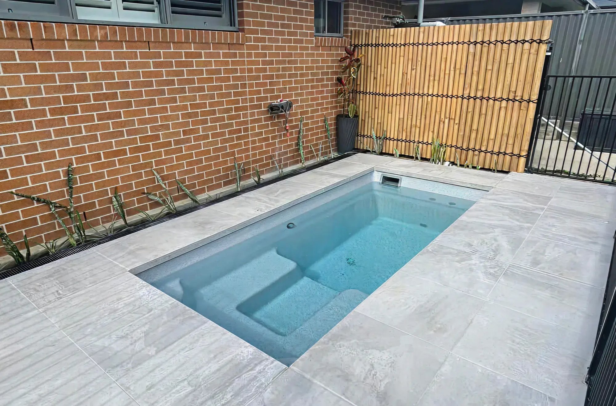 Above Ground Fibreglass Pool