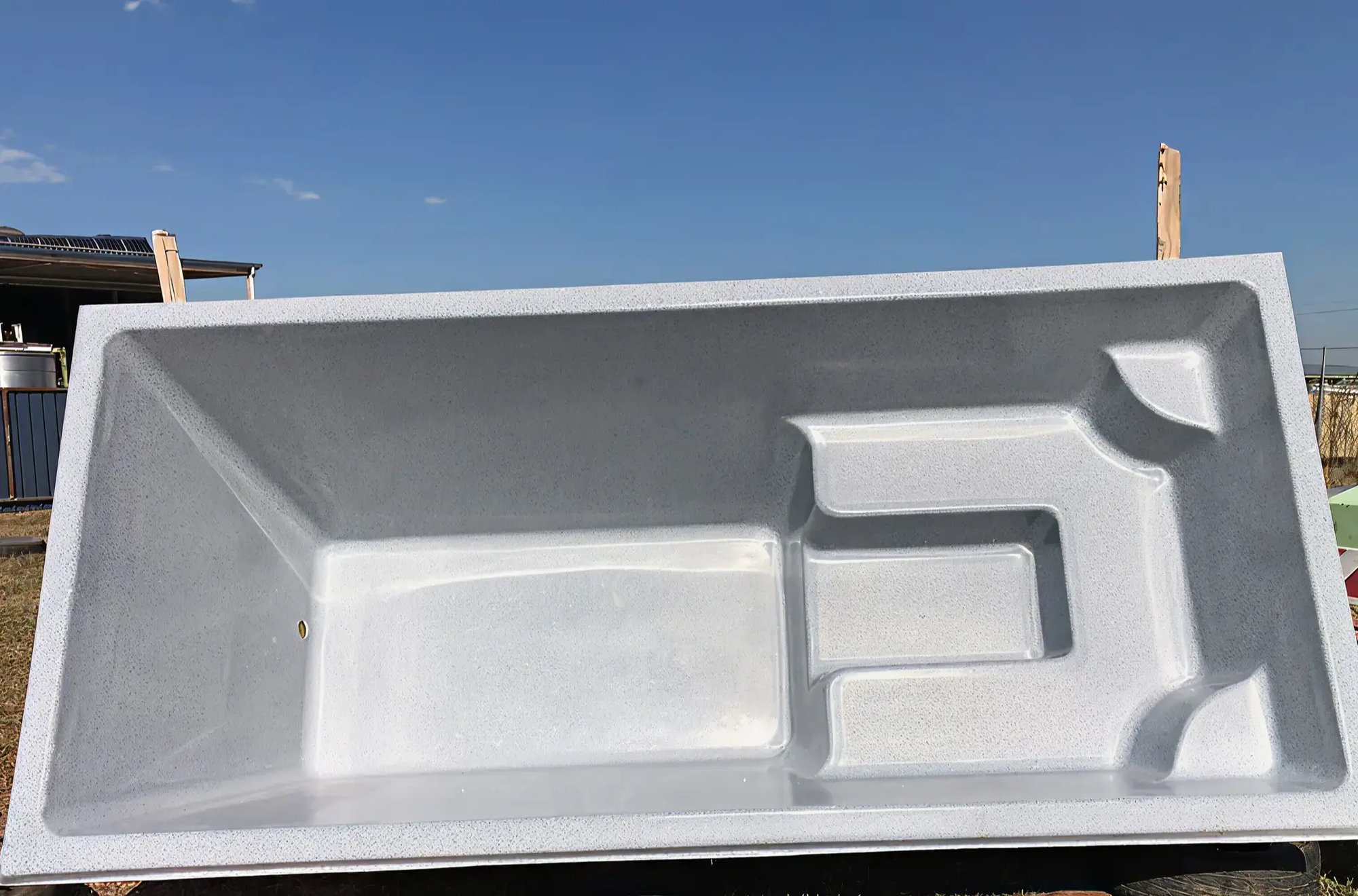 Above Ground Fibreglass Pool - Lindeman