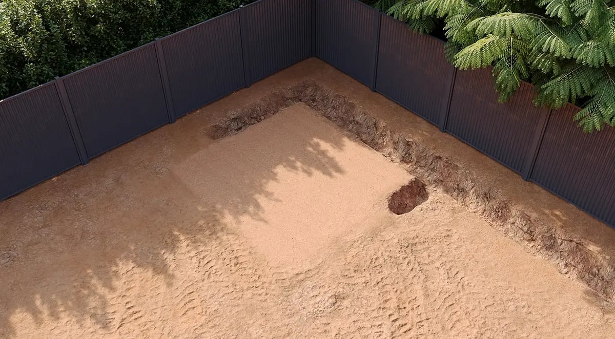 DIY Above Ground Fibreglass Pool