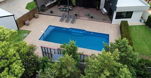 Fibreglass Above Ground Pool 