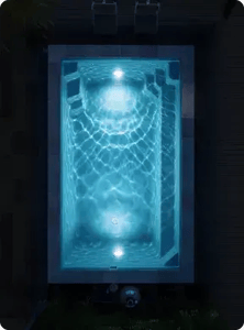 2 Lights and Transformer
