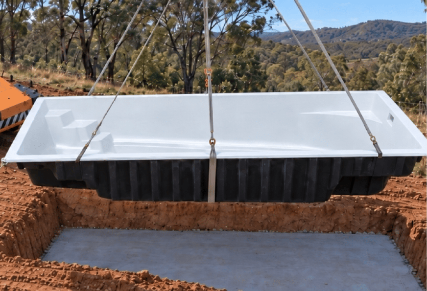 Fibreglass Above Ground Pool 