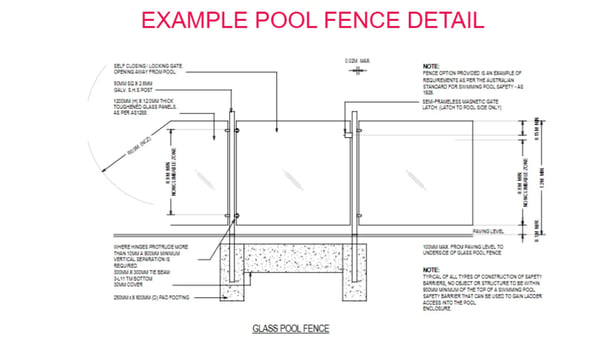 pool fence