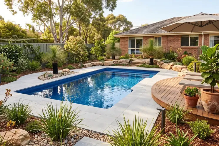 Fibreglass Pool Installation Garden Damage
