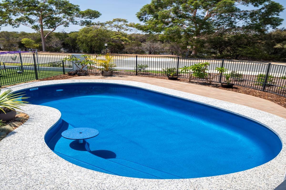 DIY Fibreglass Inground Pool - Blue Steel