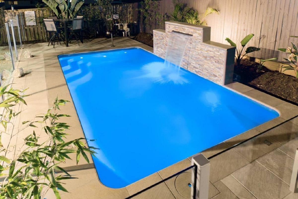 DIY Fibreglass Inground Pool - Byron in Mediterranean