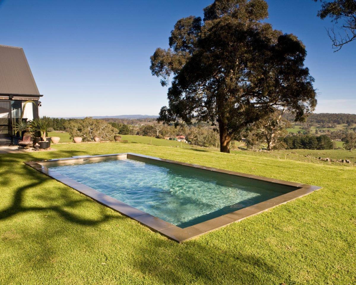 DIY Fibreglass Inground Pool - Daintree 8m in Stone