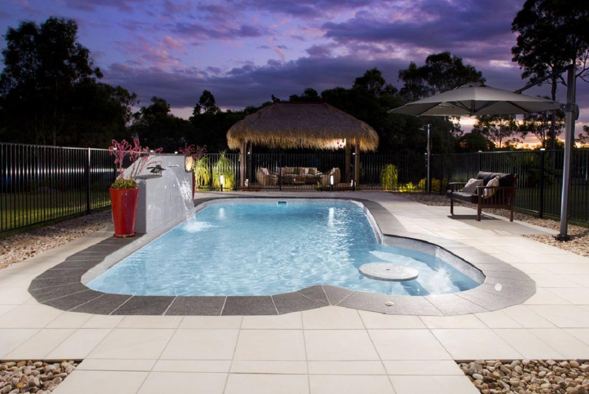 DIY Fibreglass Inground Pool - Freycinet 9m in Moonlight Oyster