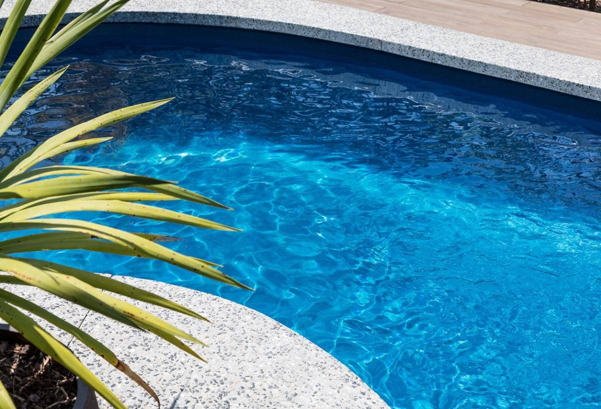 DIY Fibreglass Inground Pool - Blue Steel