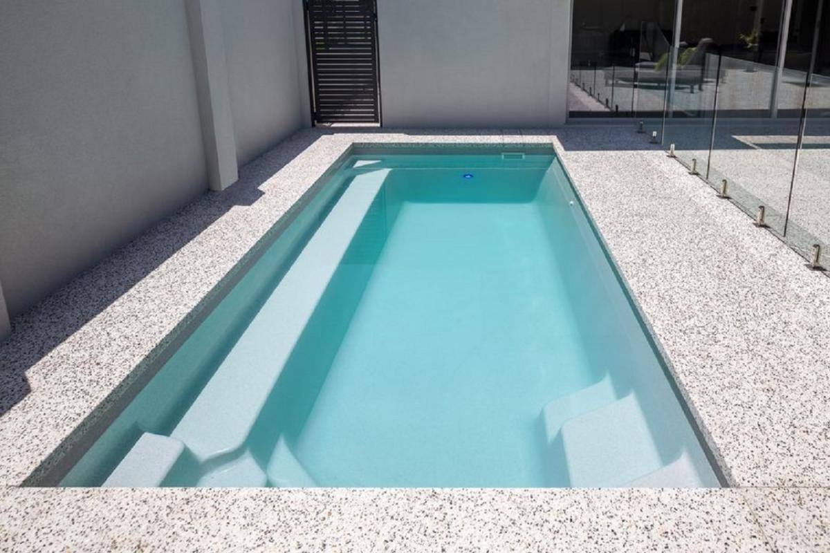 DIY Fibreglass Inground Pool - Whitsunday 4.5m in Alabaster