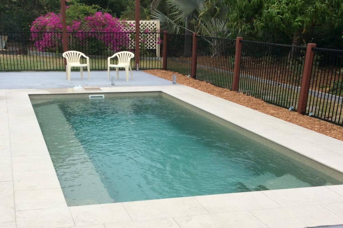 DIY Fibreglass Inground Pool - Whitsunday 6.5m in Stone