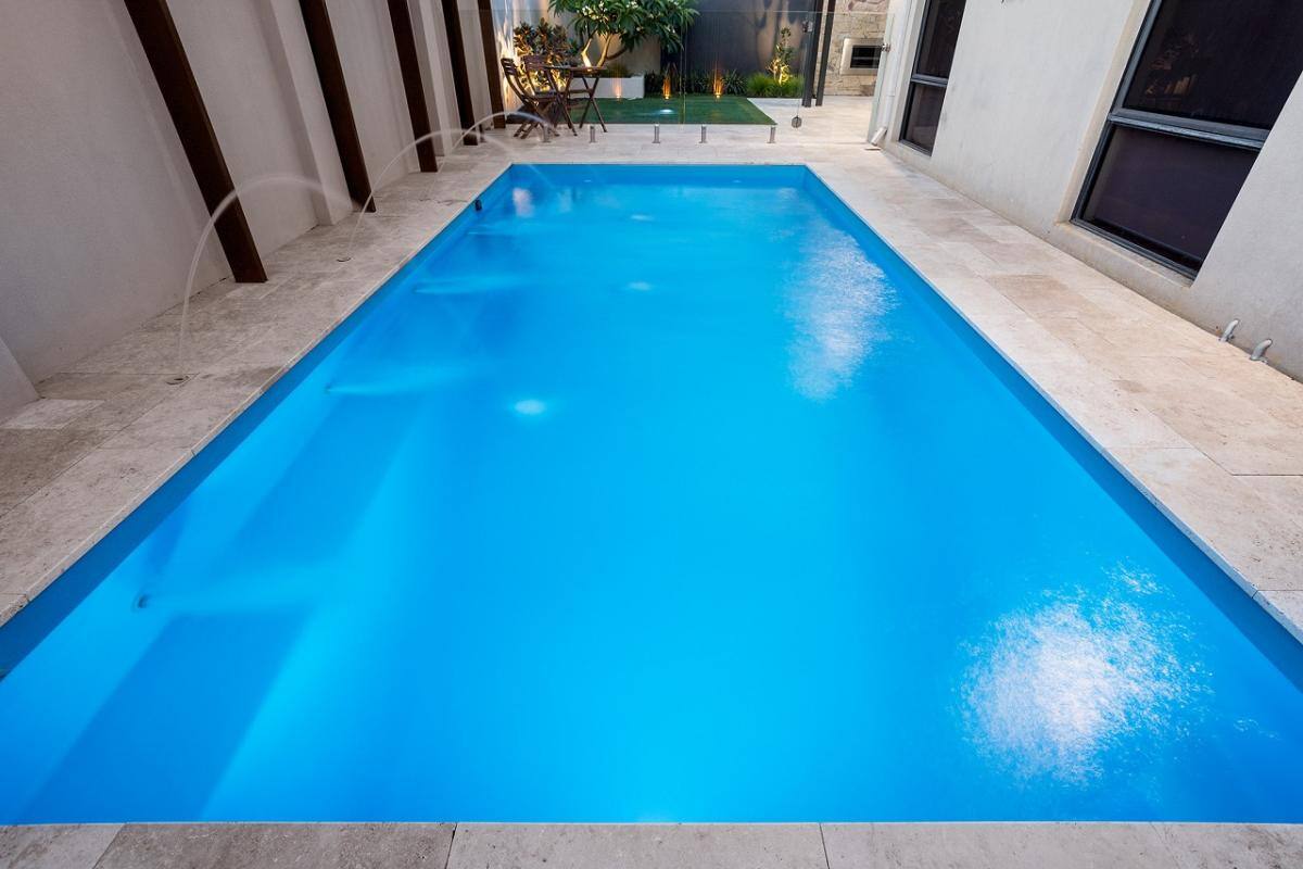 DIY Fibreglass Inground Pool - Whitsunday 6.5m in Mid-Blue