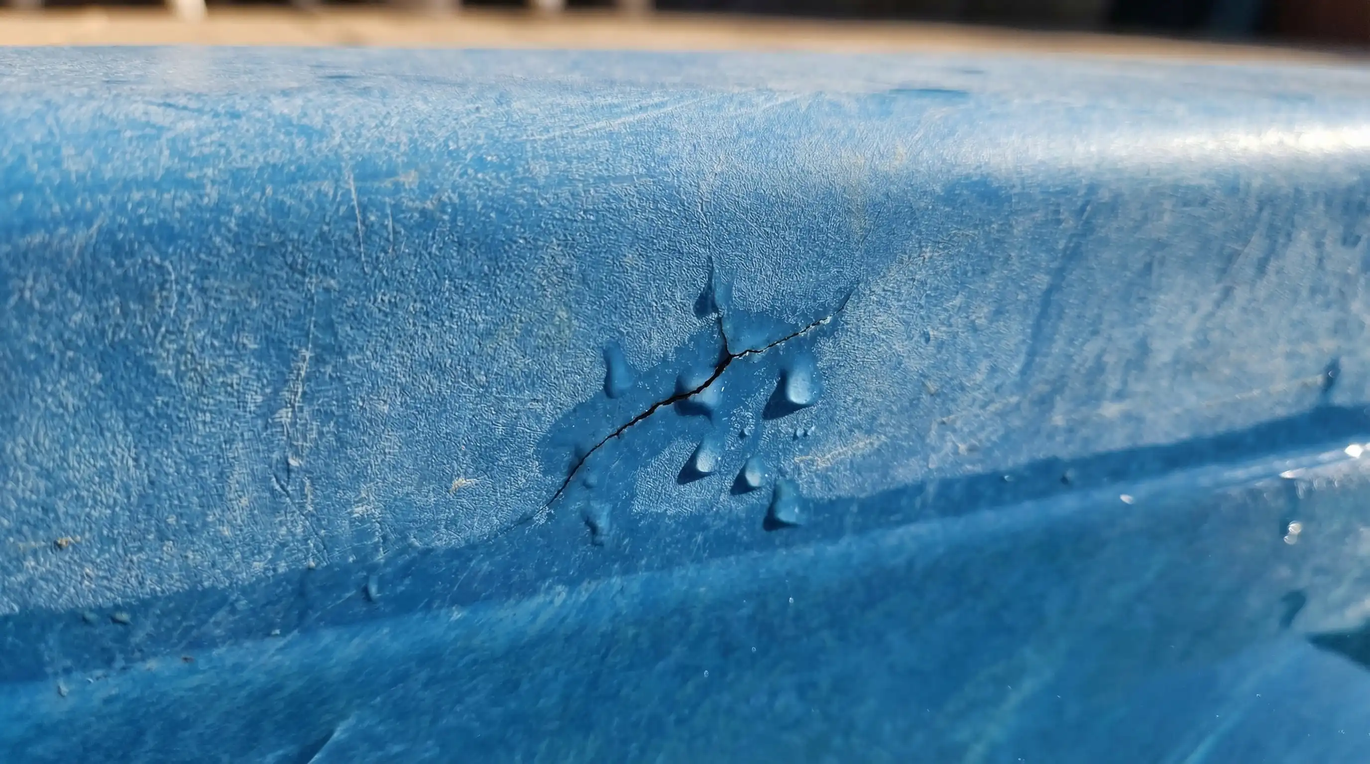Fibreglass Pool Crack
