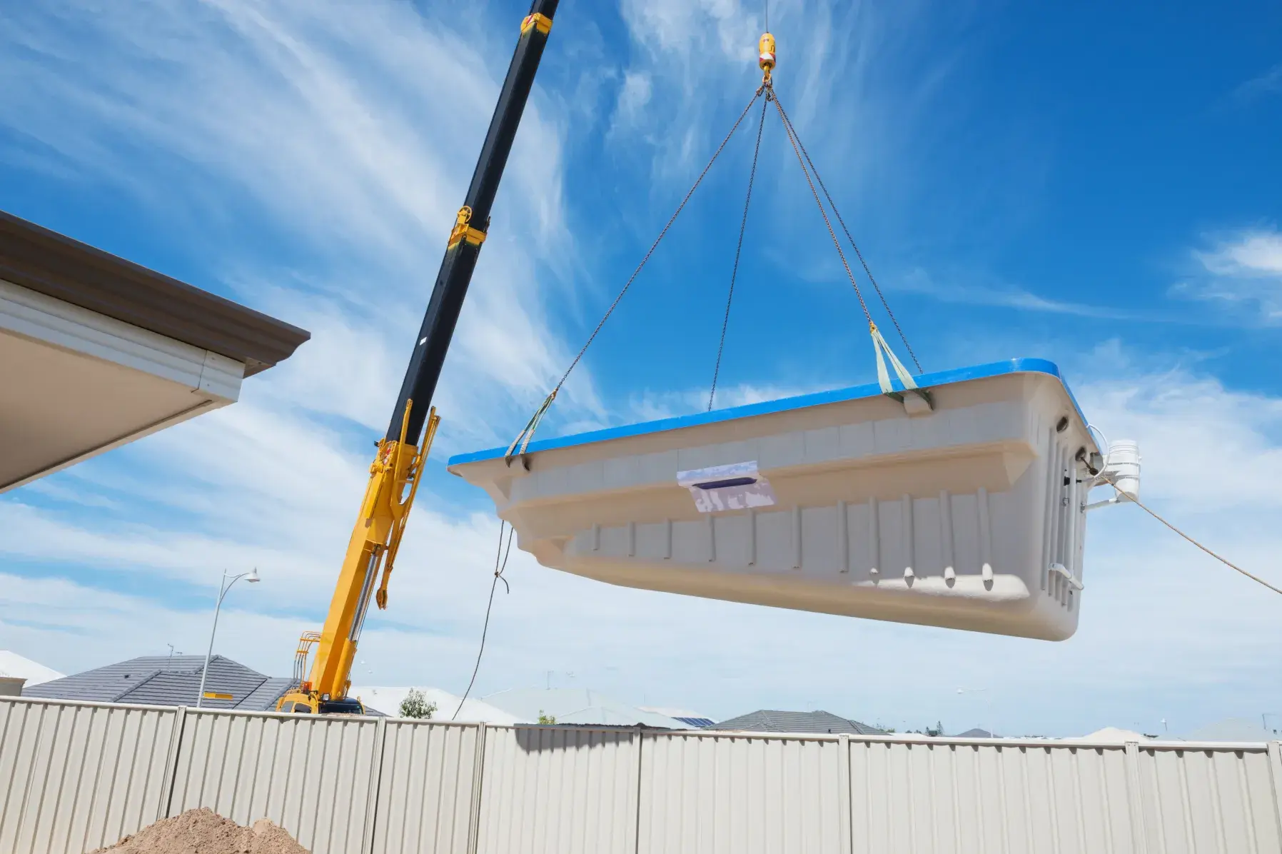 Fibreglass Pool Crane Installation: What Really Happens on Crane Day