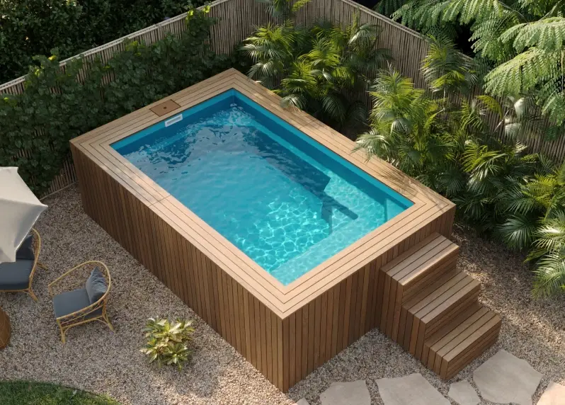 Cottesloe DIY Above Ground Fibreglass Pool