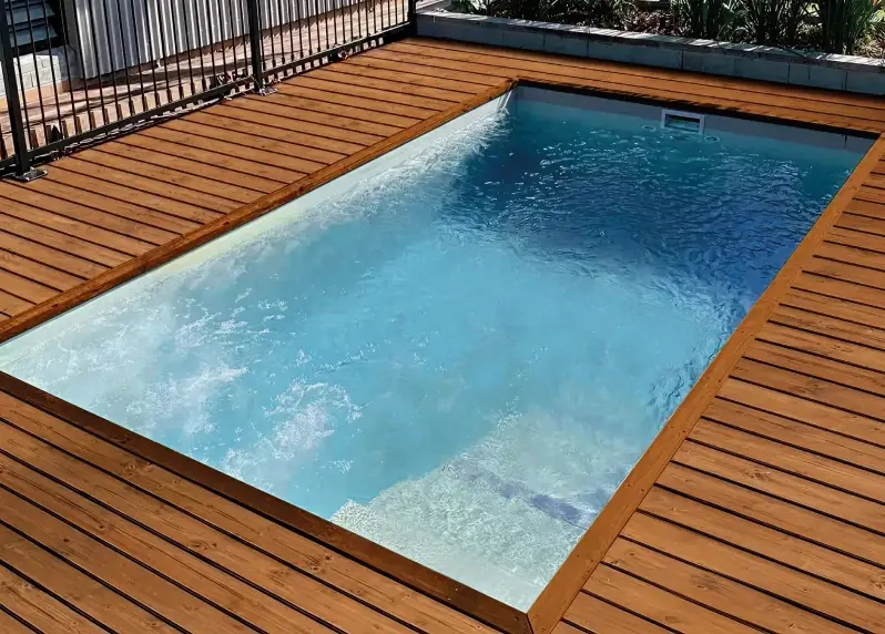 Easy Access DIY Plunge Pool 