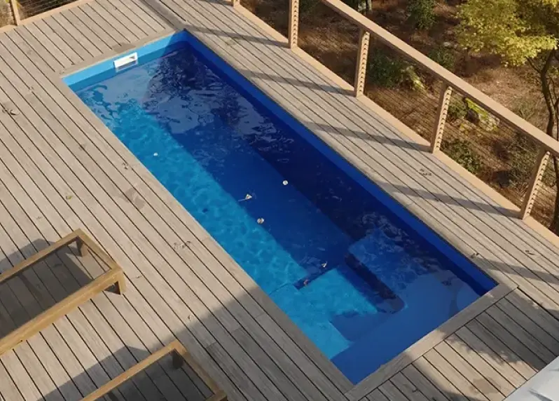 Lindeman DIY Above Ground Fibreglass Pool