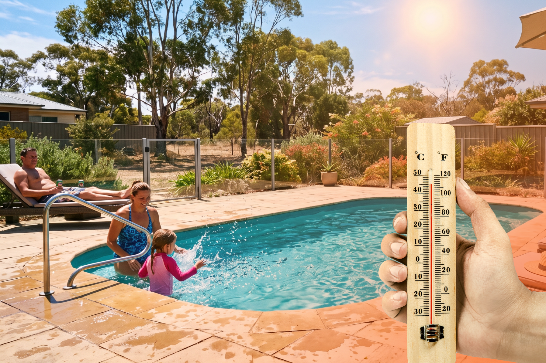 Pool Durability in Extreme Heat: Fibreglass vs Concrete (Australian Reality Check)